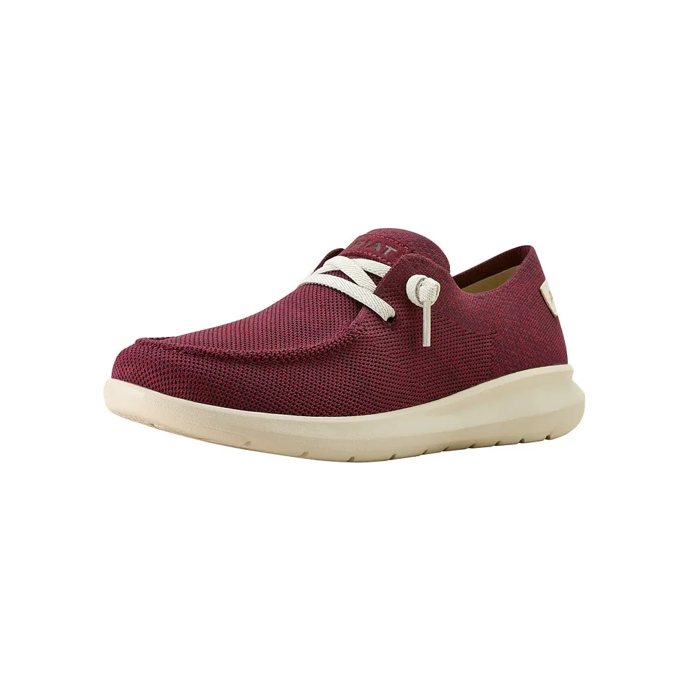 Ariat Women`s Burgundy Knit Hilo
