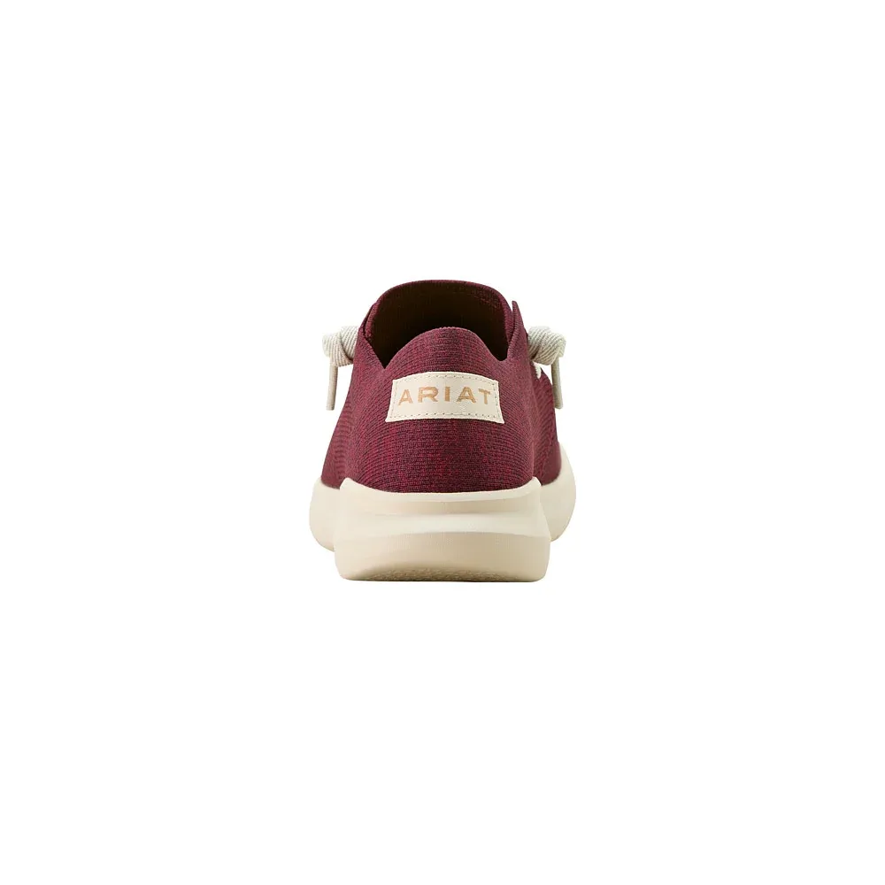 Ariat Women`s Burgundy Knit Hilo - Image 2