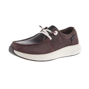 Ariat Women's Chocolate Caiman Print Buckeye H2O