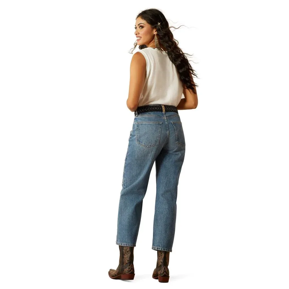 Ariat Womens Ultra High Rise Studded Jazmine Jean