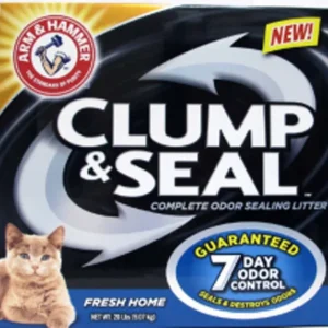 Arm & Hammer Clump & Seal Fresh Home Cat Litter 28 lb