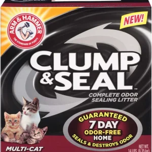 Arm & Hammer Clump & Seal Multi-Cat Cat Litter 14 lb