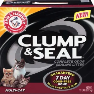Arm & Hammer Clump & Seal Multi-Cat Cat Litter 19 lb