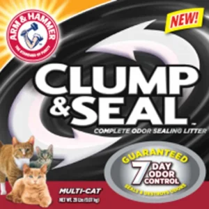 Arm & Hammer Clump & Seal Multi-Cat Cat Litter 28 lb