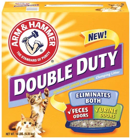 Arm & Hammer Double Duty Clumping Cat Litter 14 lb - Image 2