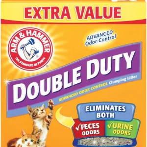 Arm & Hammer Double Duty Clumping Cat Litter 40 lb