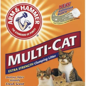 Arm & Hammer Multi-Cat Strength Clumping Cat Litter 40 lb