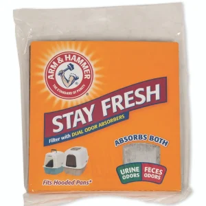 Arm & Hammer Universal Filter for Hooded Cat Litter Pan Black One Size