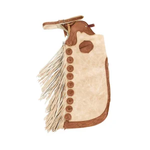Arrow M Saddlery Vanilla and Saddle 6-7T Youth Chap