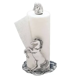 Arthur Court Horse Paper Towel Holder