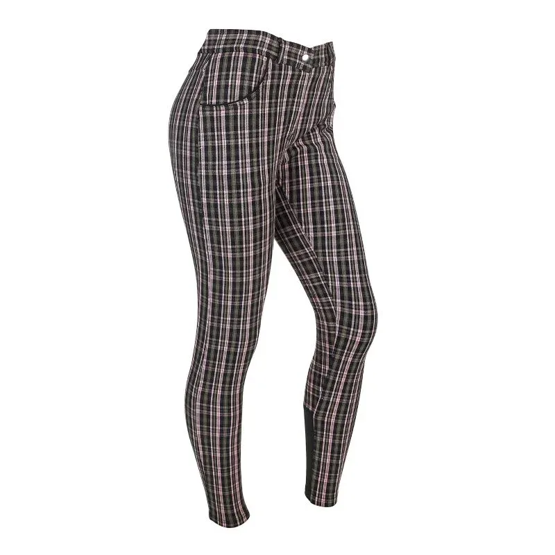 Ashley Classic Ladies KP Breeches Brown Stripe