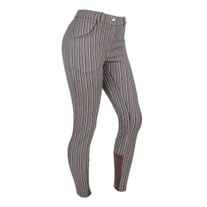 Ashley Classic Ladies KP Breeches Multi Stripe