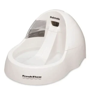 Aspen Pet Cool Flow Dog Water Fountain White Medium