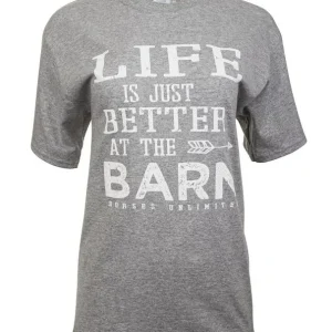 At Barn Adult T-Shirt