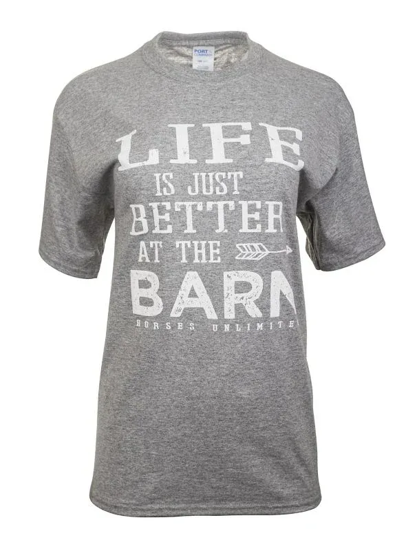 At Barn Adult T-Shirt