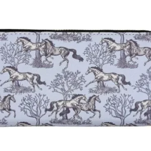 Awst International Lila Blue Toile Clutch Wallet
