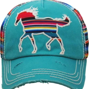 AWST Int'l Serape Horse Washed Vintage Cap