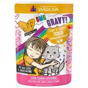 B.F.F. Tuna & Turkey Tickles Recipe in Gravy Wet Cat Food