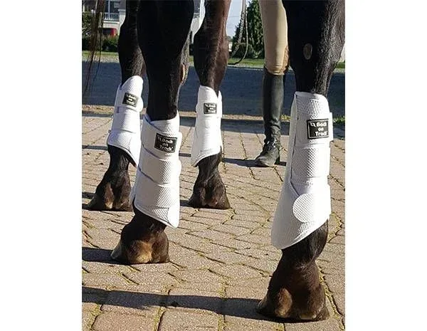 Back On Track 3D Mesh Plain Splint/Brush Boots - Image 2