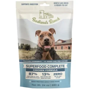 Badlands Ranch Superfood Complete Chicken Formula Gently Air