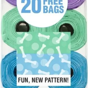 Bags on Board Fashion Print Waste Bags