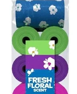 Bags on Board Floral Scented Wast Pick-Up Bags