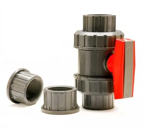 Ball Valve 2" SxS (Grey) - Clear True Union