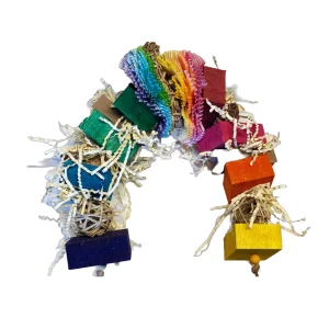 Balsa Arch Bird Toy
