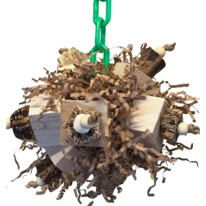 Balsa Ball Bird Toy