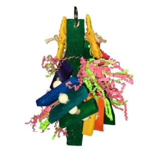 Balsa Christmas Trees Bird Toy