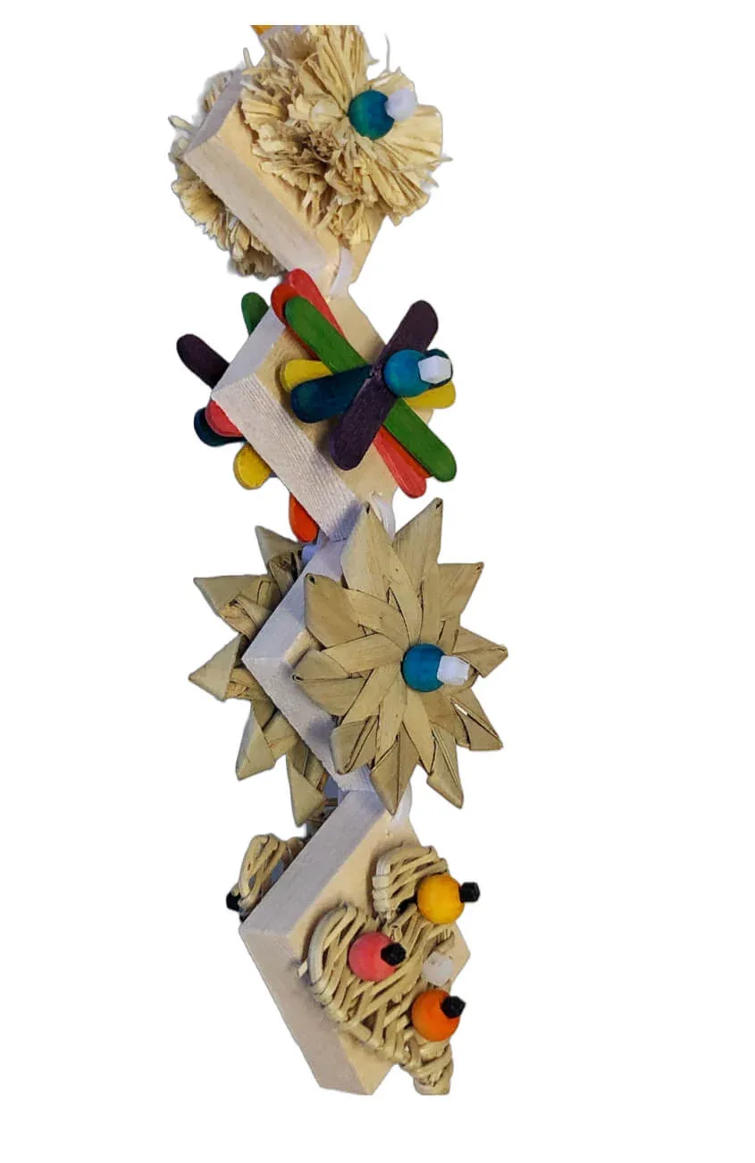Balsa Gem Bird Toy