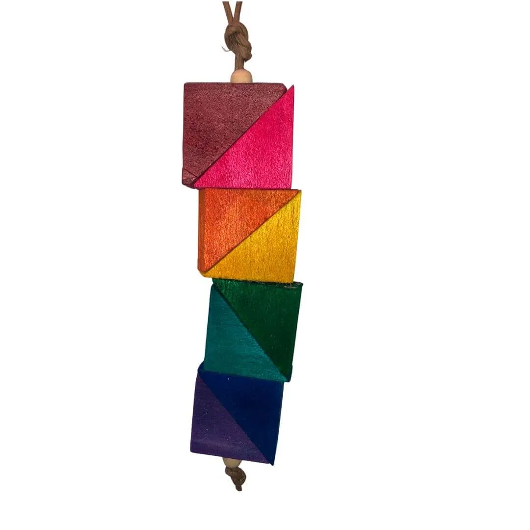 Balsa Triangle Bird Toy