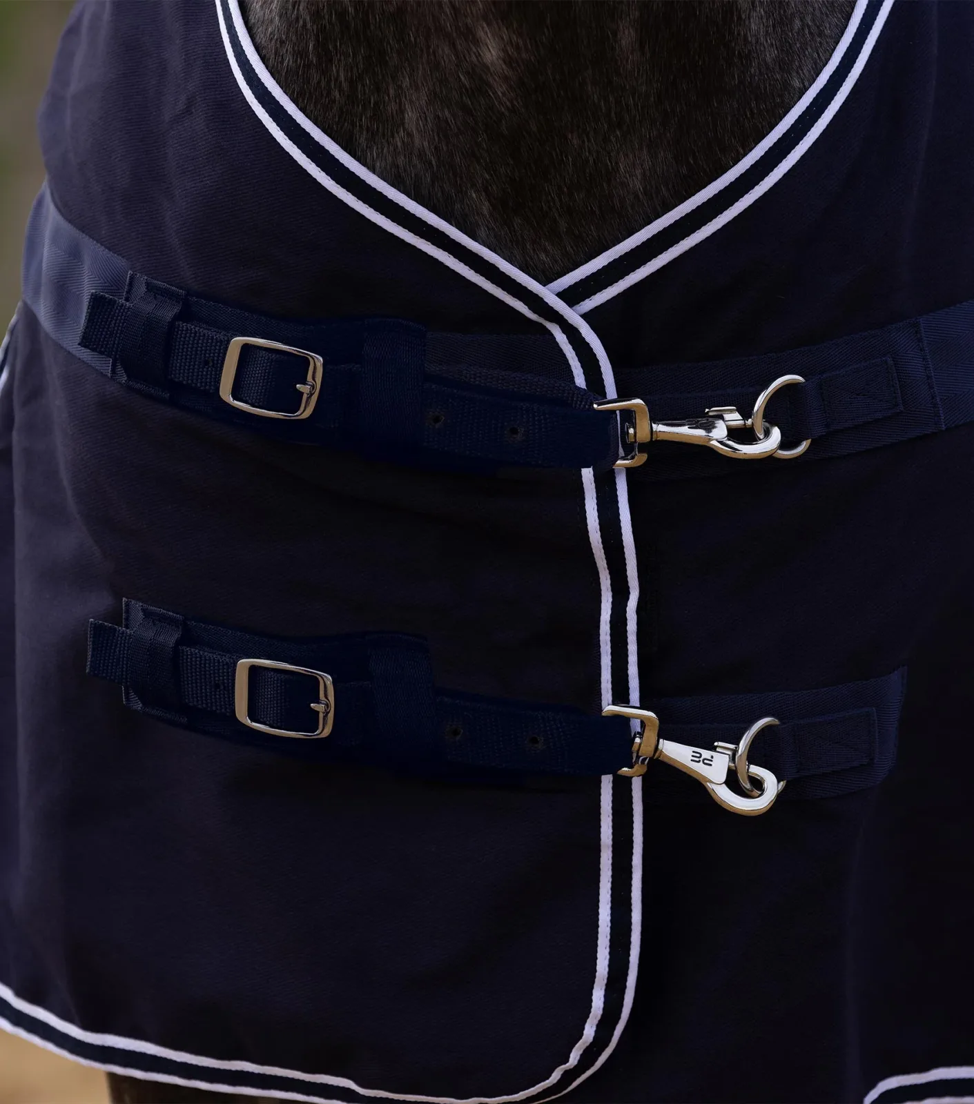 Barrasso Stable Sheet Navy - Image 2