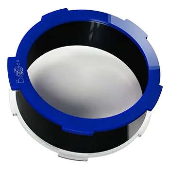 Bashsea I Sea 6 Coral Viewer 6.5 x 6.5 x 2.5 in. - Blue