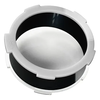 Bashsea I Sea 6 Coral Viewer 6.5 x 6.5 x 2.5 in. - White