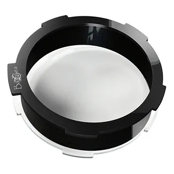 Bashsea I Sea 8 Coral Viewer 8.5 x 8.5 x 2.5 in. - Black