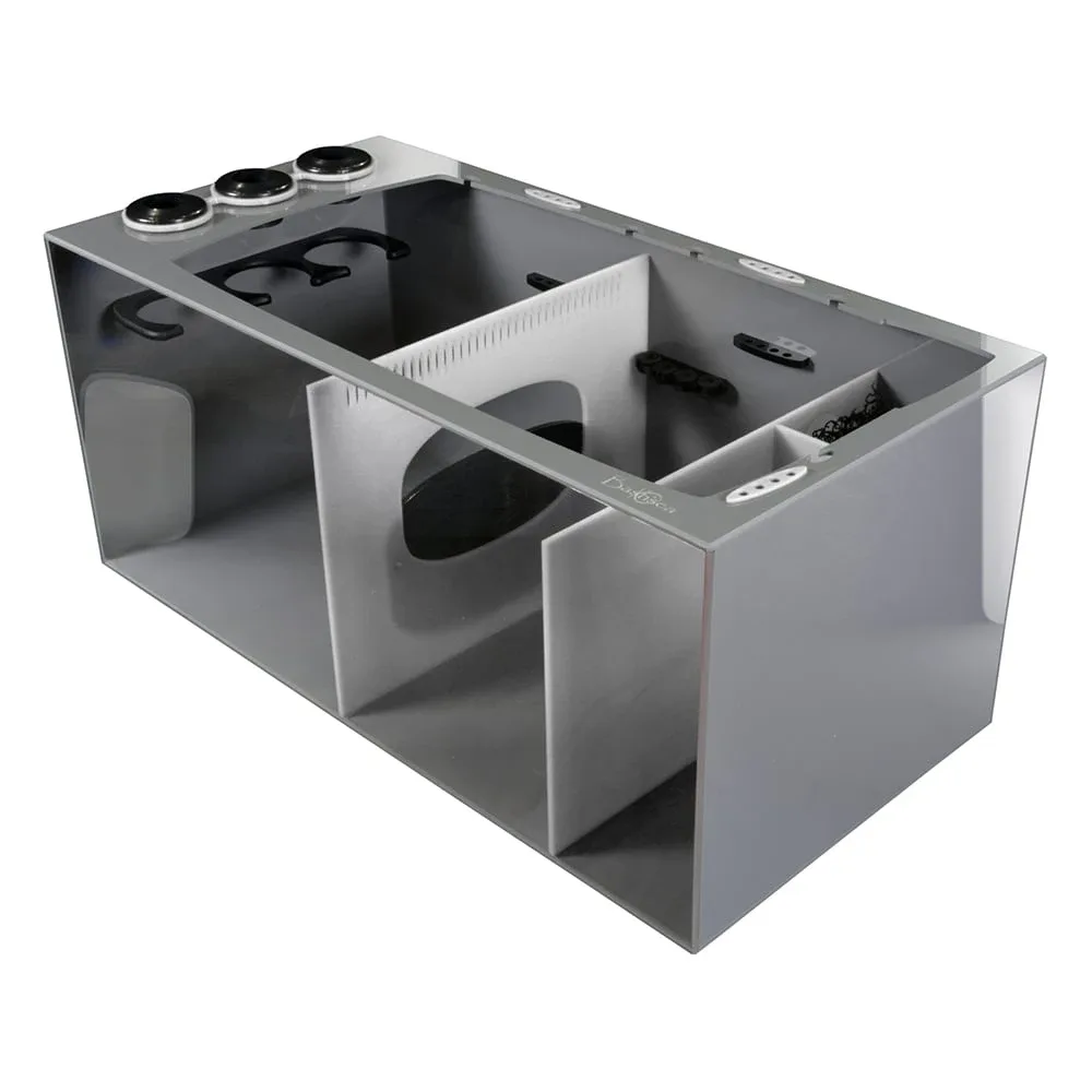 Bashsea SMS-3618 Smart Series Sump, 36 X 18 X 16 in. - White/Gray