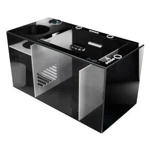 Bashsea SS-30 Signature Series Sump, 30 x 15 x 16 in. - White/Black