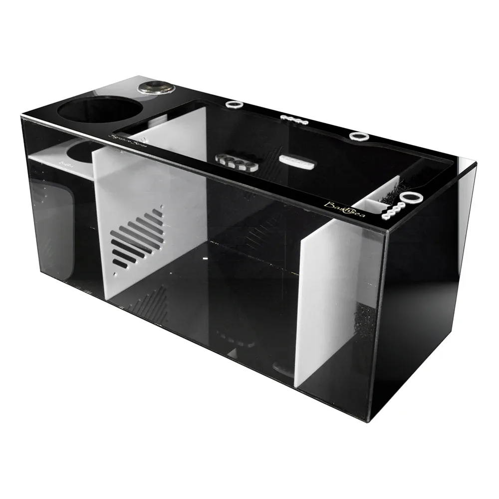 Bashsea SS-36 Signature Series Sump, 36 x 15 x 16 in. - White/Black
