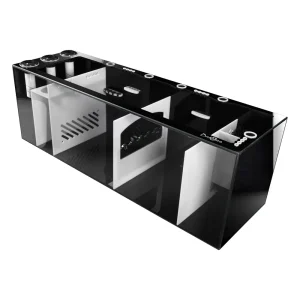 Bashsea SS-48 Signature Series Sump, 48 x 15 x 16 in. - White/Black