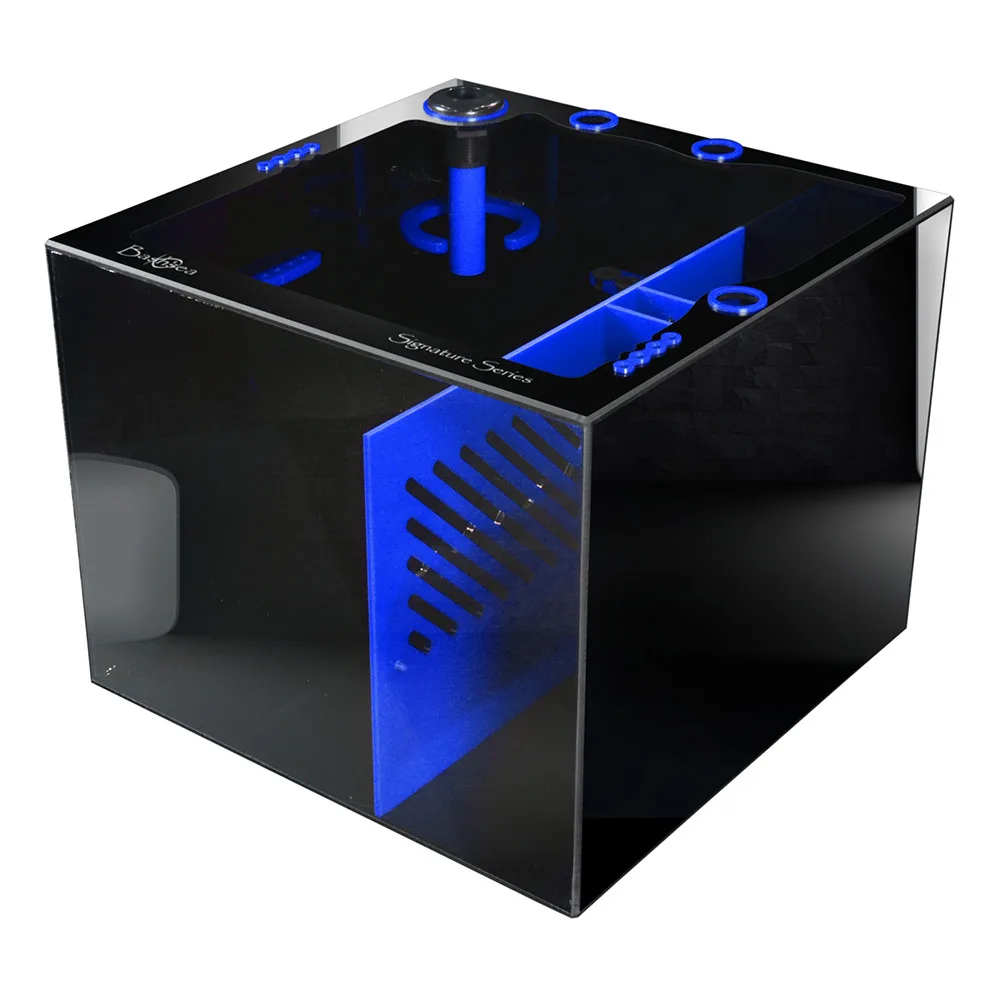 Bashsea SS-Cube Signature Series Sump, 20 x 20 x 16 in. - Blue/Black