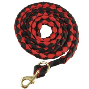 Basic Flat Braided Nylon Lead Rope with Snap