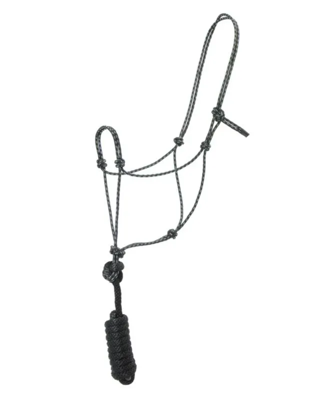 Basic Poly Rope Halter with Lead