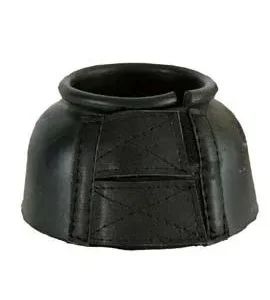 Basic Smooth Rubber Velcro Bell Boots