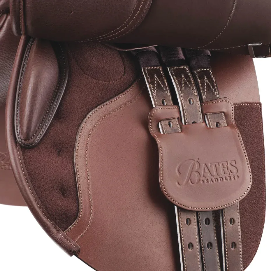Bates Caprilli Close Contact+ Saddle with Extended Flap and Luxe Leather - Image 2