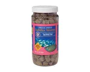 Bay Brand Tubifex Worms Freeze Dried 2oz