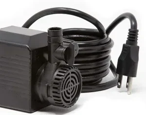 Beckett Spaces Places Submersible Auto Shut Off Pond Pump Black 430 GPH