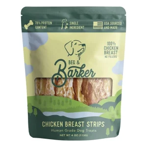 Beg & Barker Chicken Breast Strip Dog Treats 4 oz