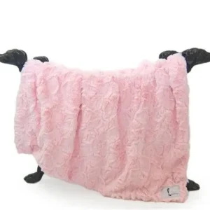 Bella Blanket in Baby Pink