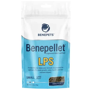 Benepets Benepellet LPS Probiotic Coral & Fish Food - Small 1.3 oz Pouch, 1.7mm